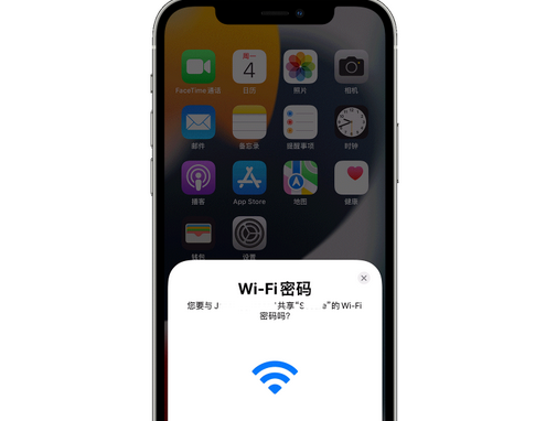 梧州苹果15维修店分享iPhone15如何共享Wi-Fi密码 